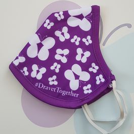 Adults DSUK Purple Face Covering