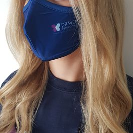 DSUK Blue Face Covering Adult/Child