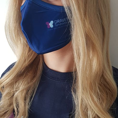 DSUK Blue Face Covering Adult/Child