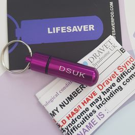 DSUK LIFESAVER POD KEYRING